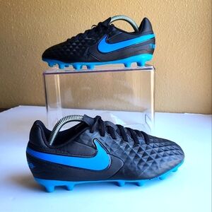Nike Tiempo Legend 8 Club MG GS 'Black Blue Hero'Youth kids size 4.5Y